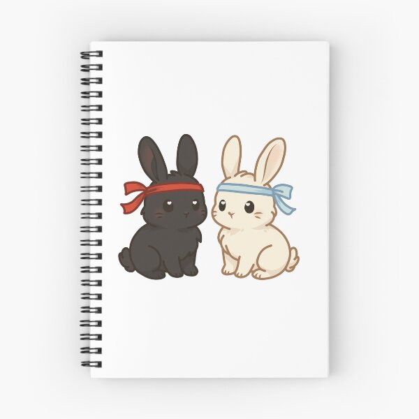Item preview, Wangxian Bunny Sticker designed and sold by HiddenMirth.