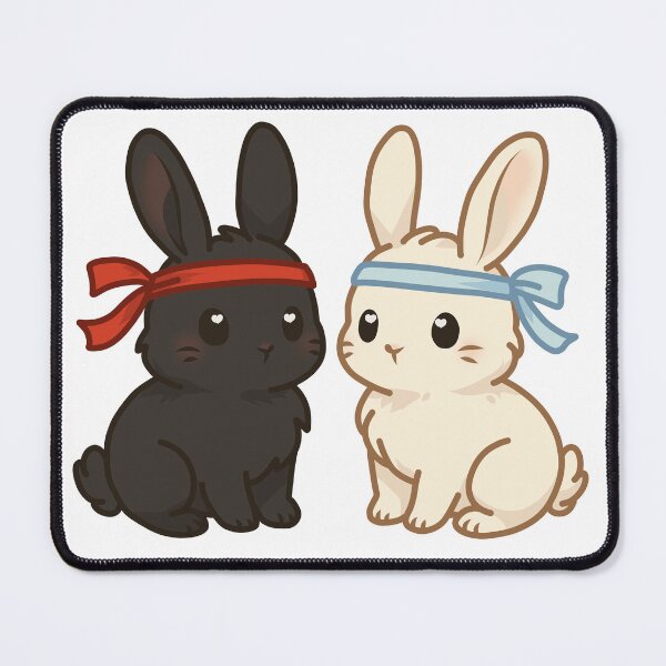 Item preview, Wangxian Bunny Sticker designed and sold by HiddenMirth.