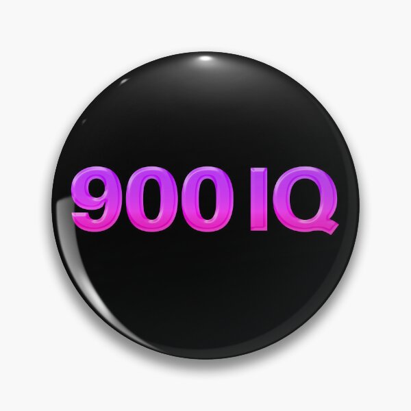 Item preview, 900 IQ in Pink designed and sold by Memes N Lore .
