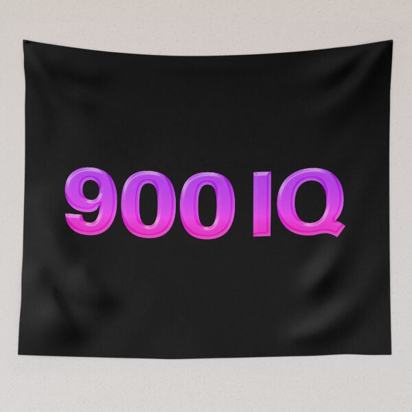 Item preview, 900 IQ in Pink designed and sold by Memes N Lore .