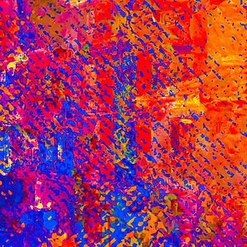 Artwork thumbnail, Vibrant Abstract by Liz Bajo Designs
