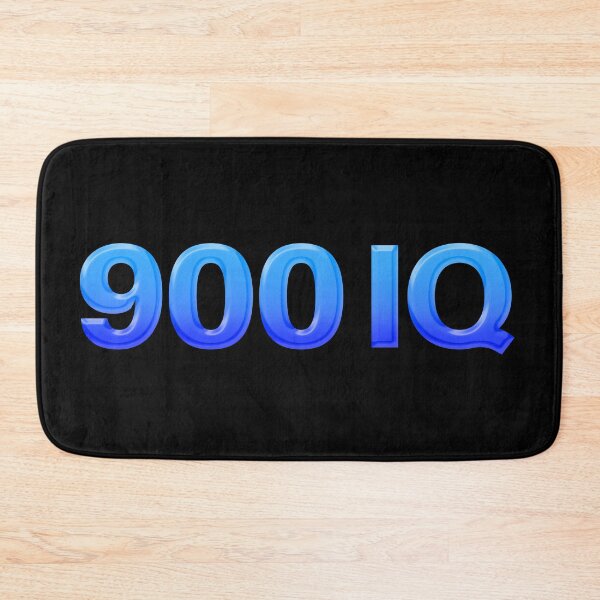 Item preview, 900 IQ in Blue  designed and sold by Memes N Lore .