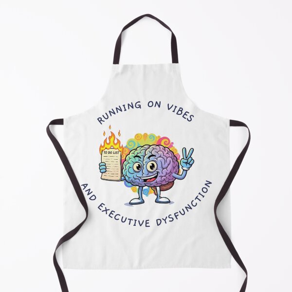 Item preview, Running on Vibes and Executive Dysfunction Funny ADHD designed and sold by Hem & Co.