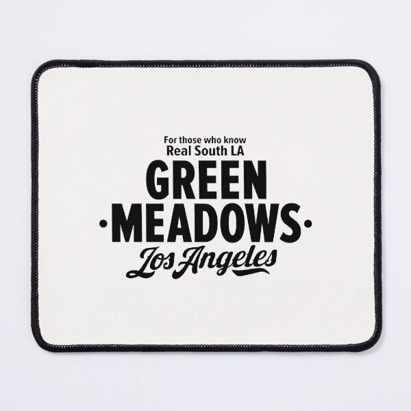 Item preview, Green Meadows Los Angeles Block Legacy Print designed and sold by Boogosh.