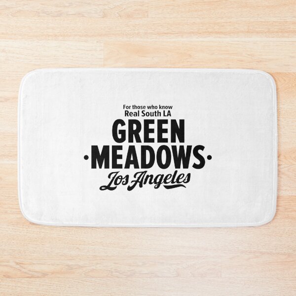 Item preview, Green Meadows Los Angeles Block Legacy Print designed and sold by Boogosh.