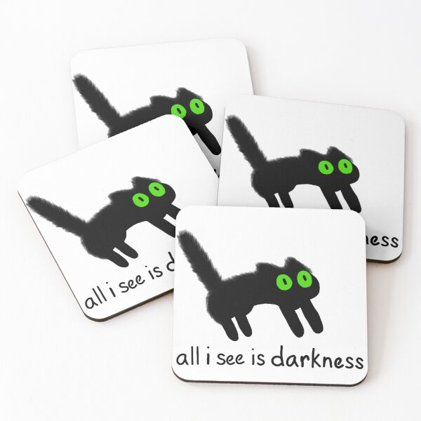 Item preview, all i see is darkness designed and sold by FenneckyArts.