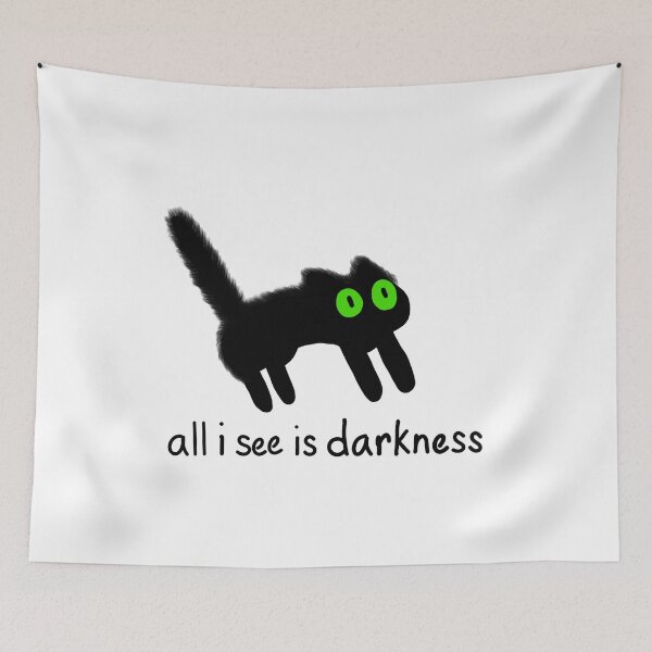Item preview, all i see is darkness designed and sold by FenneckyArts.