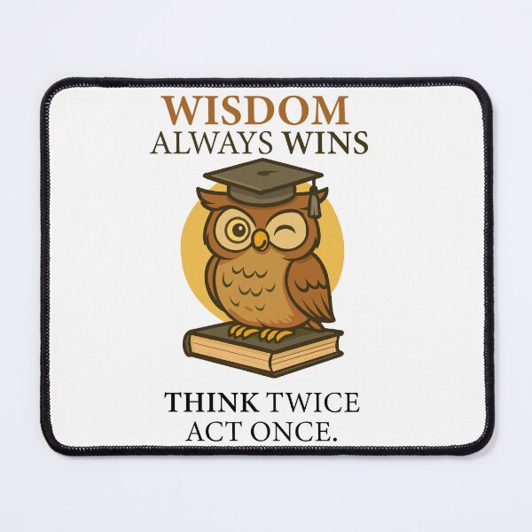 Item preview, Wise Owl – Wisdom Always Wins designed and sold by Illustrator Bhaiya.