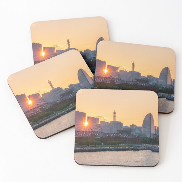 Item preview, Yokohama Skyline at Sunset designed and sold by Jordan McChesney.