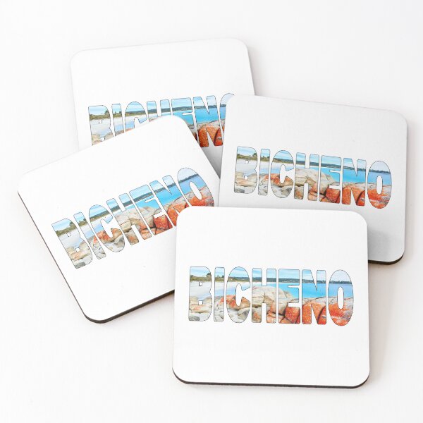 Item preview, BICHENO - Tasmania Australia Lichen Rocks Beach Sunny Day designed and sold by Adam Gormley.