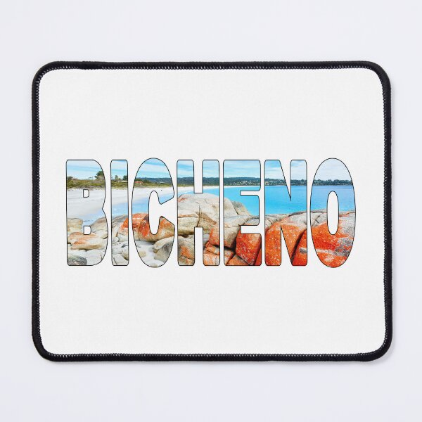 Item preview, BICHENO - Tasmania Australia Lichen Rocks Beach Sunny Day designed and sold by Adam Gormley.