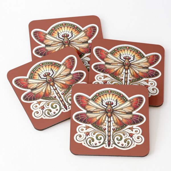 Item preview, Art Nouveau Dragonfly designed and sold by PinUpPizzazz.