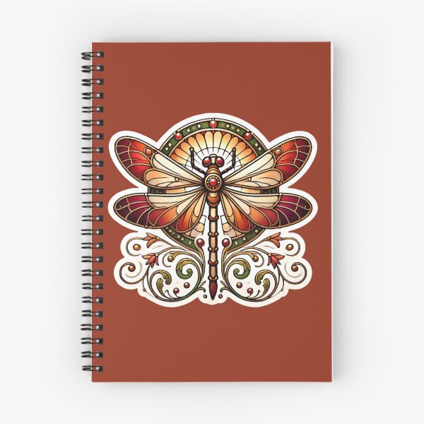 Item preview, Art Nouveau Dragonfly designed and sold by PinUpPizzazz.