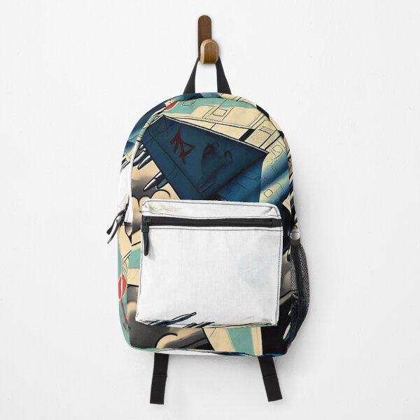 Item preview, Blue Jet with Traditional Clouds designed and sold by ONESTARTS ARTS.