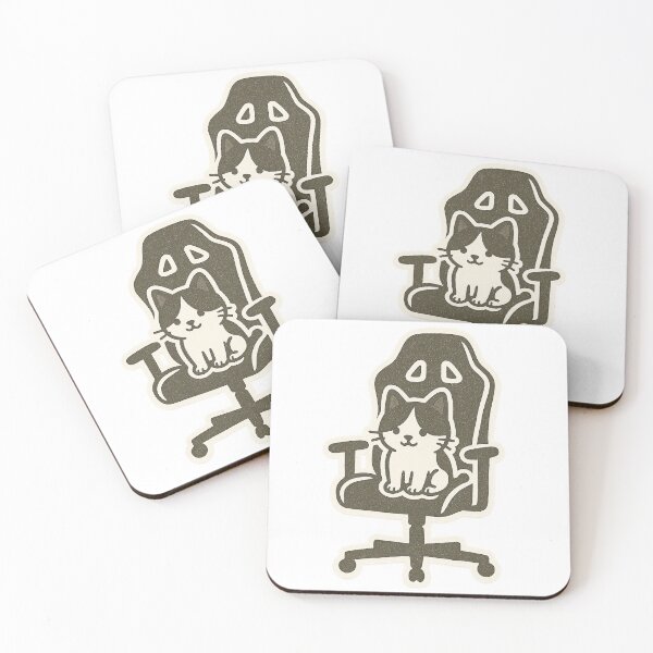 Item preview, Cat in a gaming chair designed and sold by onceifixme.