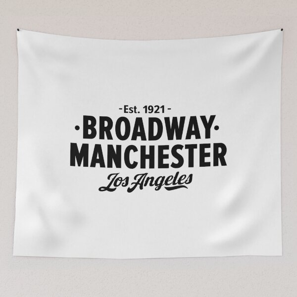 Item preview, Broadway Manchester LA Heritage Illustration designed and sold by Boogosh.
