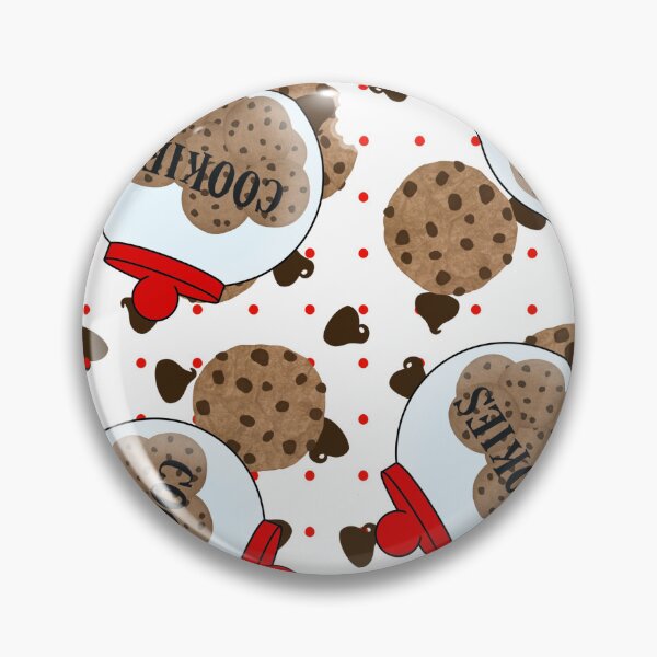 Artikelvorschau, Chocolate Chip Cookies Cookie Jar Chips auf weiß entworfen und verkauft von MBeesShop.