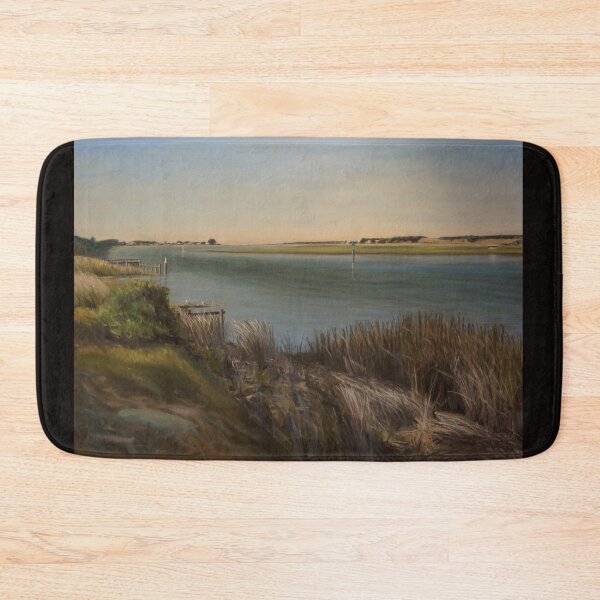 Item preview, Murray River at Goolwa oil painting by Adelaide Artist Avril Thomas  designed and sold by AvrilThomasart.