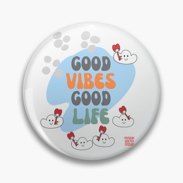 Item preview, Good Vibes Good Life designed and sold by Words Grow Wings.