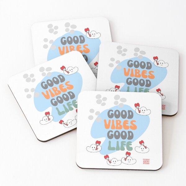 Item preview, Good Vibes Good Life designed and sold by Words Grow Wings.