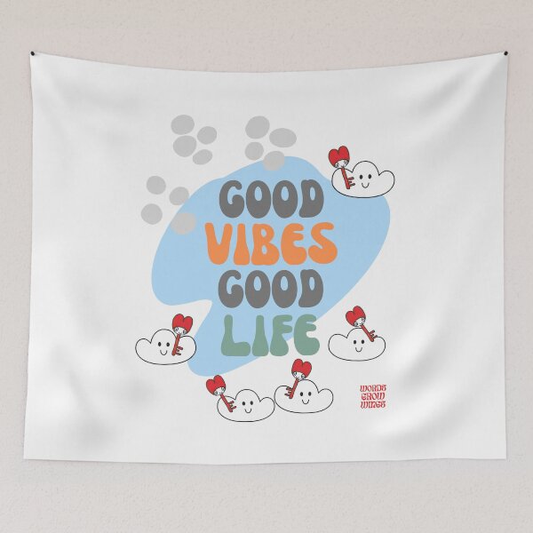 Item preview, Good Vibes Good Life designed and sold by Words Grow Wings.