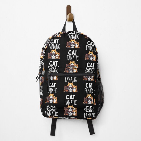 Item preview, Cat Fanatic – Kawaii Style Cartoon Design for Cat Lovers designed and sold by Fredster1966.