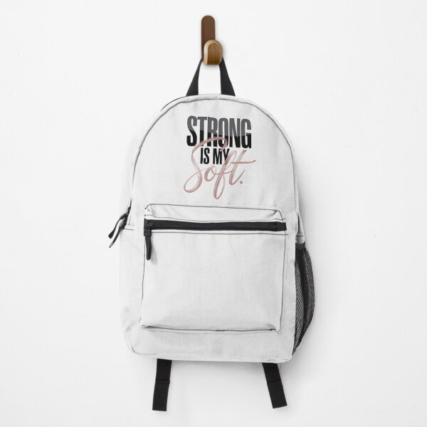 Item preview, Strong Is My Soft – Feminine Empowerment Typography designed and sold by QuirkySpark.