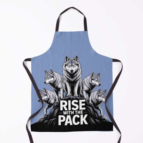 Item preview, Pack of Wolves in Unity, Rise with the Pack Wolf Design designed and sold by Bliss Find And Design.