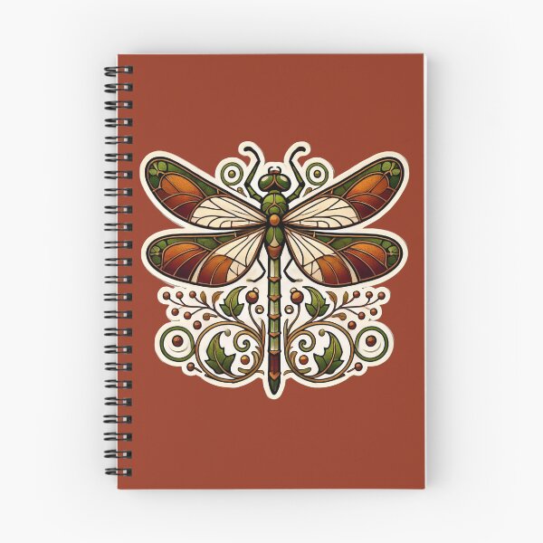 Item preview, Art Nouveau Dragonfly designed and sold by PinUpPizzazz.