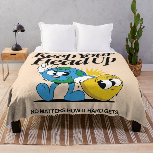 Item preview, Keep your head up no matters it hard gets, keep your head up designed and sold by BrownHorse90s.