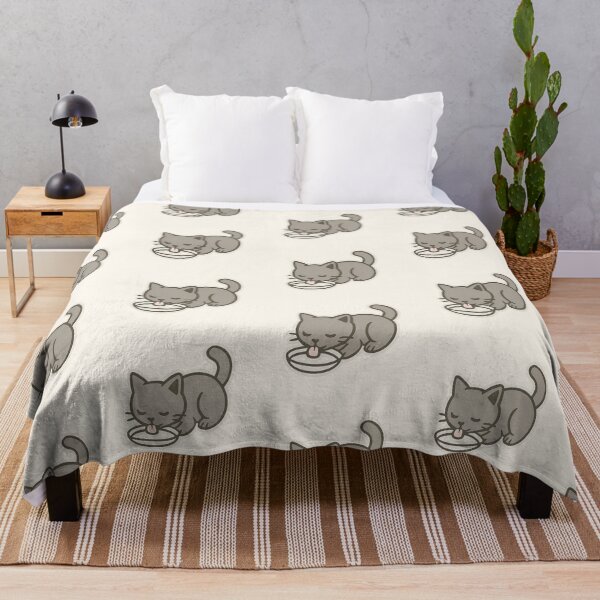 Item preview, Cat drinking milk designed and sold by onceifixme.
