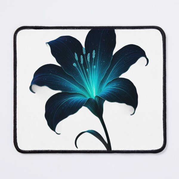 Item preview, Mystical Bioluminescent Flower Artwork designed and sold by supakor.