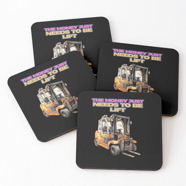 Item preview, “Funny Forklift Shirt – The Money Just Needs to Be Lift designed and sold by UTkiKK.