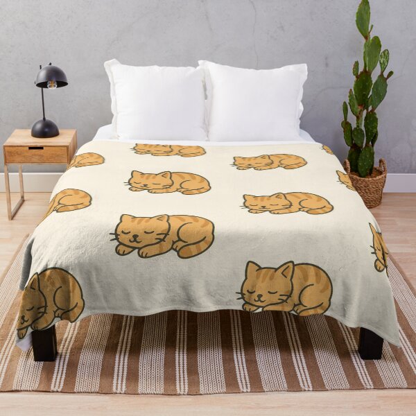 Item preview, Sleeping orange kitten designed and sold by onceifixme.