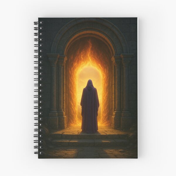 Item preview, Hooded Mystic at Fiery Portal Gateway designed and sold by GaiaWinds.
