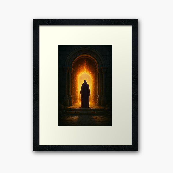 Item preview, Hooded Mystic at Fiery Portal Gateway designed and sold by GaiaWinds.