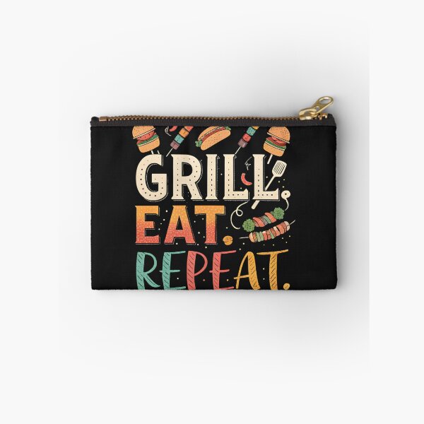 Item preview, Grill Eat Repeat designed and sold by GogoGrove.