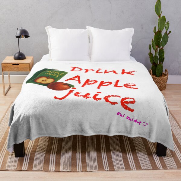 Item preview, Drink Apple Juice – Cute Chalk Style Fruit Juice Design designed and sold by JaiJaiArt.