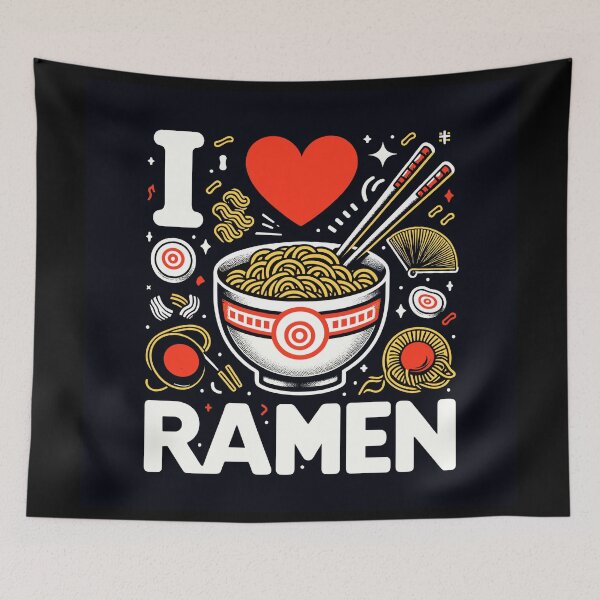 Item preview, Ramen Addict – Foodie Aesthetic Graphic designed and sold by Artbyminga.
