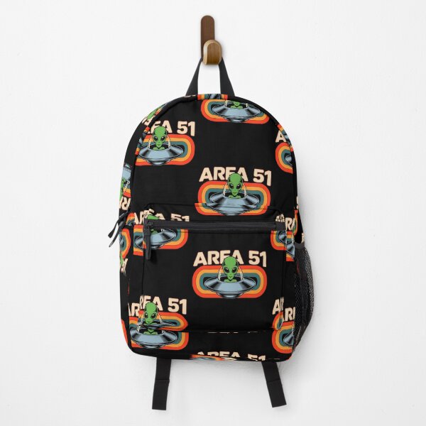 Item preview, Retro Alien Spaceship Design With Area 51 Roswell UFO 1970s text designed and sold by w1ckerman.