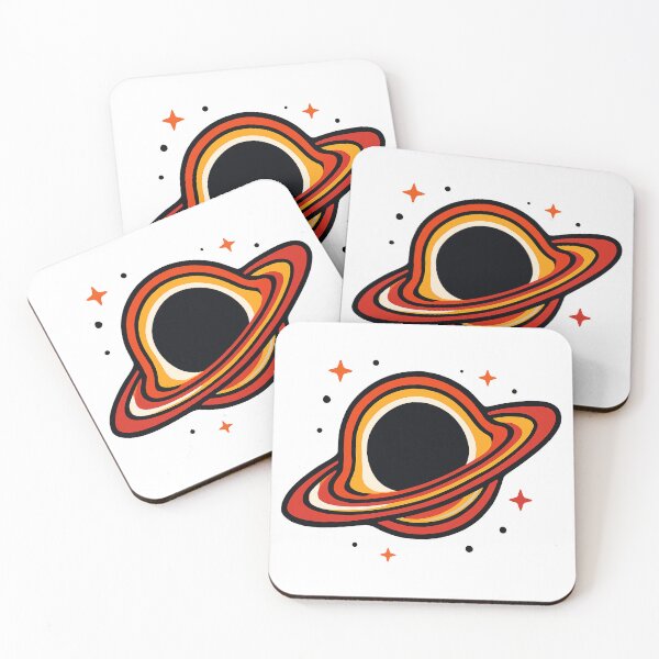 Item preview, Stylish Black Hole With Retro Cosmic Swirl designed and sold by joeyspookspopup.