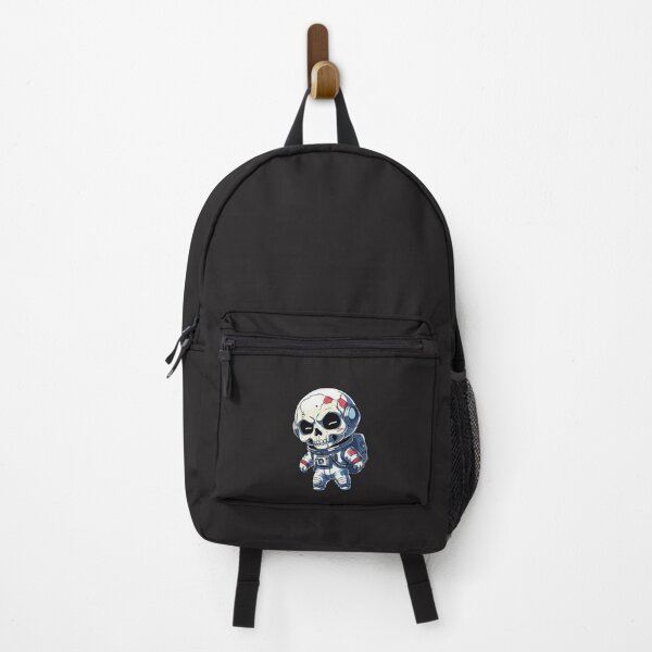 Item preview, Chibi Astronaut Skull – Lost in Space Forever | Cute Kawaii Space Skull Art designed and sold by ColorSplash123.