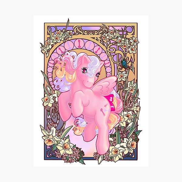 Aperçu de l'œuvre Mon Petit Poney Shady Art Nouveau créée et vendue par scholtenart.