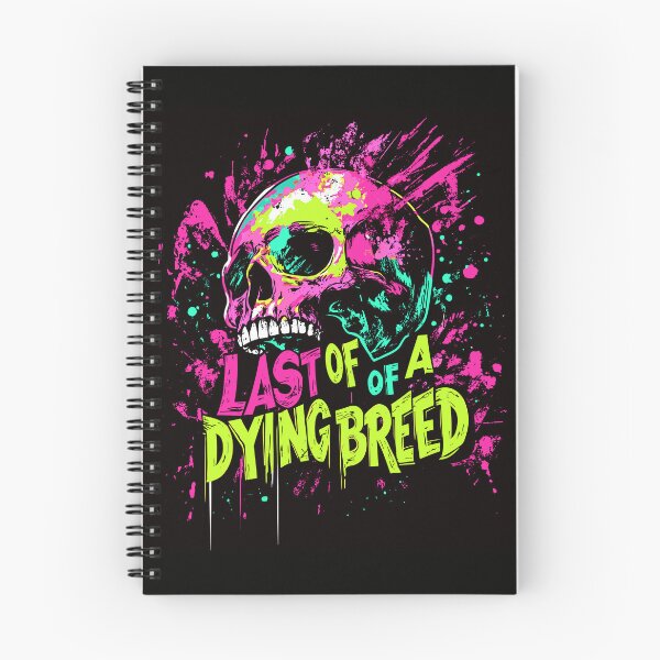 Item preview, Last of a Dying Breed Skull-Street Art Vibes designed and sold by Artbyminga.