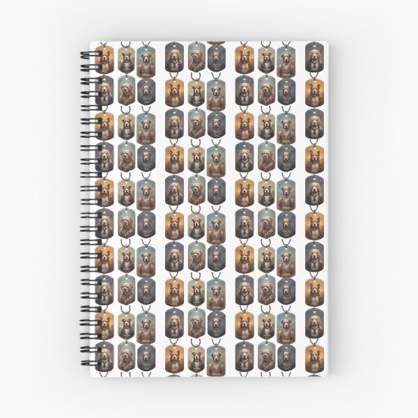 Item preview, Dogs on Dog Tags  designed and sold by DazinMerchDeals.