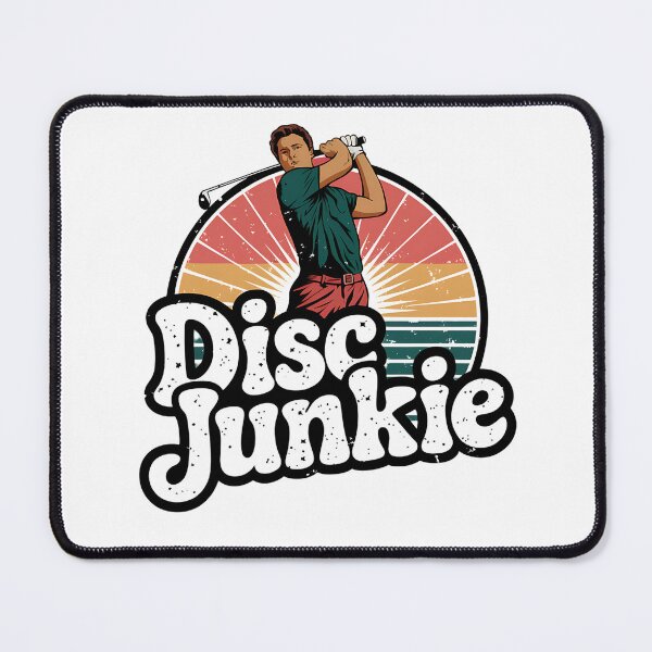 Item preview, Disc Junkie – Retro Disc Golf Player in Vintage Colors designed and sold by Taans-Creation.
