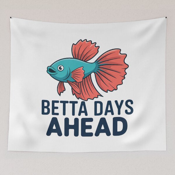 Item preview, Funny Betta Fish Joke Tropical Aquarium Humor Meme designed and sold by Parkerzz.