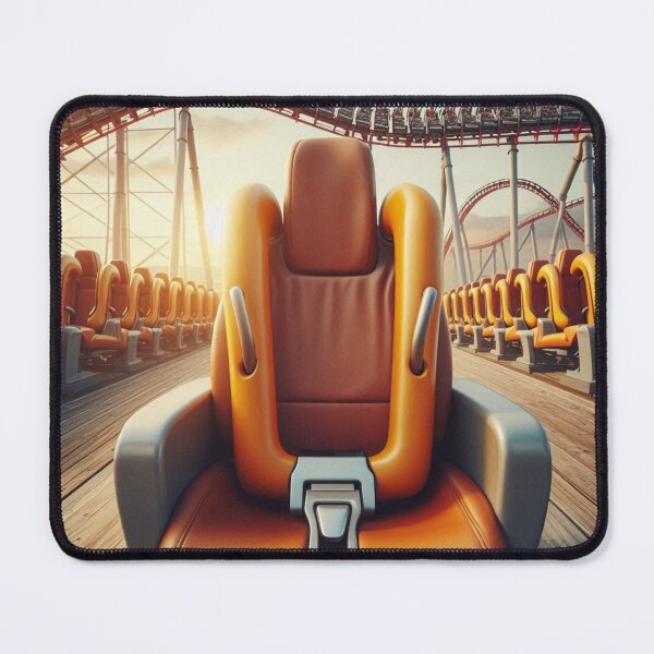 Item preview, Empty Thrill Ride – Buckled Rollercoaster Seat Without Rider designed and sold by ashokreddy343.