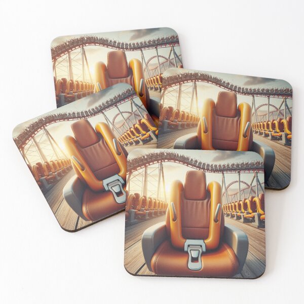 Item preview, Empty Thrill Ride – Buckled Rollercoaster Seat Without Rider designed and sold by ashokreddy343.