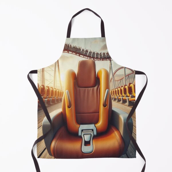 Item preview, Empty Thrill Ride – Buckled Rollercoaster Seat Without Rider designed and sold by ashokreddy343.